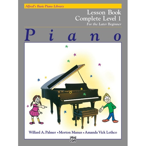 Alfred's Basic Piano Library Lesson Book Complete Level 1 (1A/1B)
