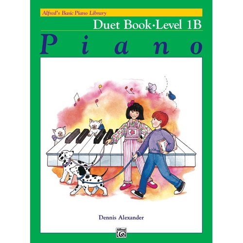 Alfred's Basic Piano Library Duet Book Level 1B by Dennis Alexander