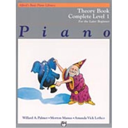 Alfred's Basic Piano Theory Level 1 (1A/1B) Complete (Softcover Book)