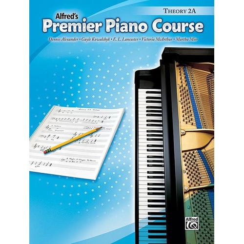 Premier Piano Course Theory 2A by Alfred Music - 40 Pages