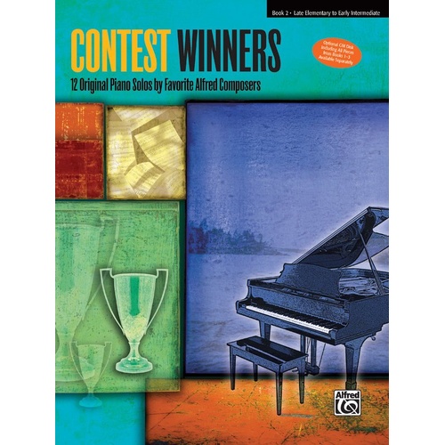 Contest Winners Book 2 for Piano by Alfred Music, 32 Pages