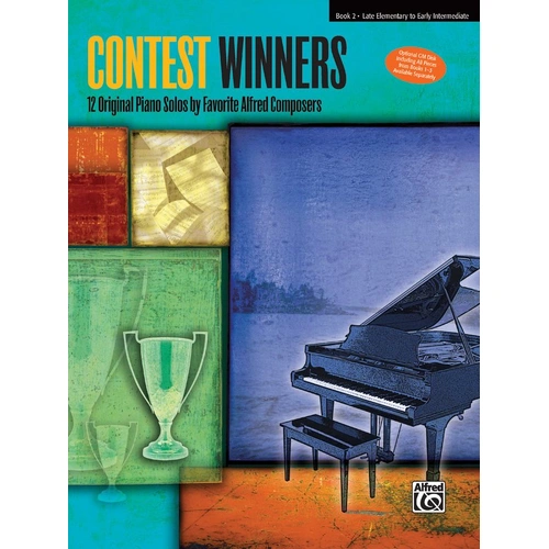 Contest Winners Book 2 for Piano by Alfred Music, 32 Pages