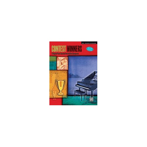 Contest Winners Book 3 Piano by Alfred Music, 32 Pages