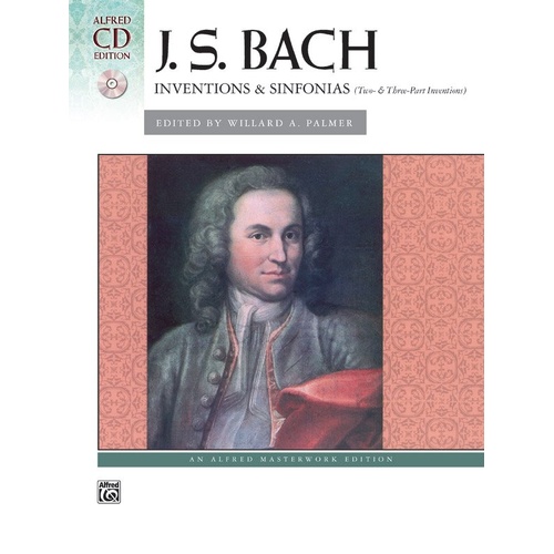 Bach - Two & Three Part Inventions Book with CD