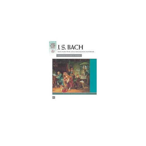Bach - Anna Magdalena Notebook Selections BK/CD with Piano Music and CD
