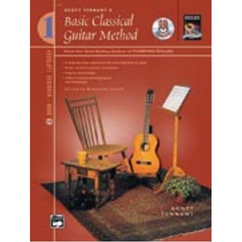 Basic Classical Guitar Method Book 1 Book/DVD Book