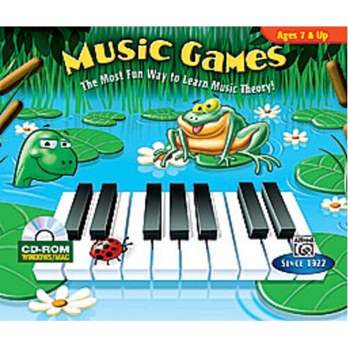 Music Games Learn Music Theory CDr Jewel Case Book