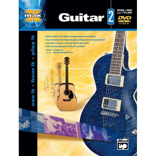 Max Guitar Book 2 DVD Guitar Book