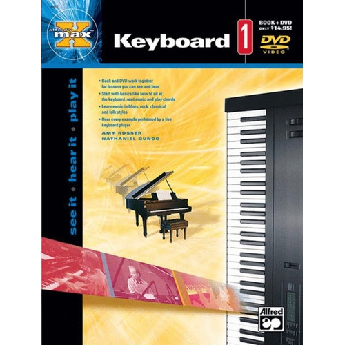 Max Keyboard Method Book 1 Book DVD Book