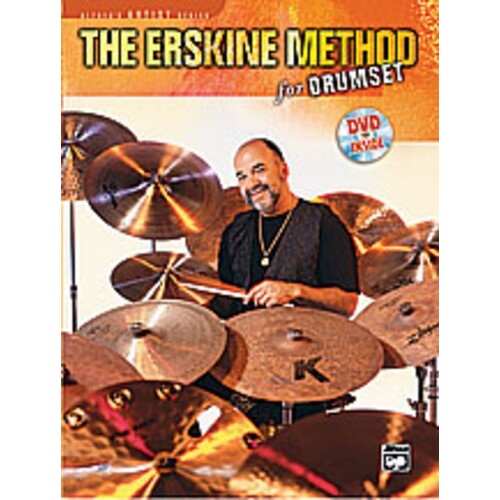 Erskine Method For Drumset Book/DVD Book