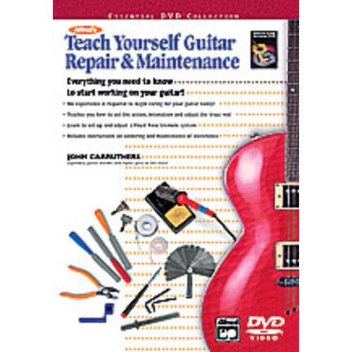 Teach Yourself Guitar Repair And Maintenance DVD Book