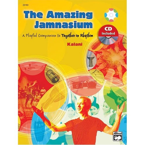 Amazing Jamnasium BK/CD by Alfred Music - 64 Pages, Percussion Integrative Games and Activities
