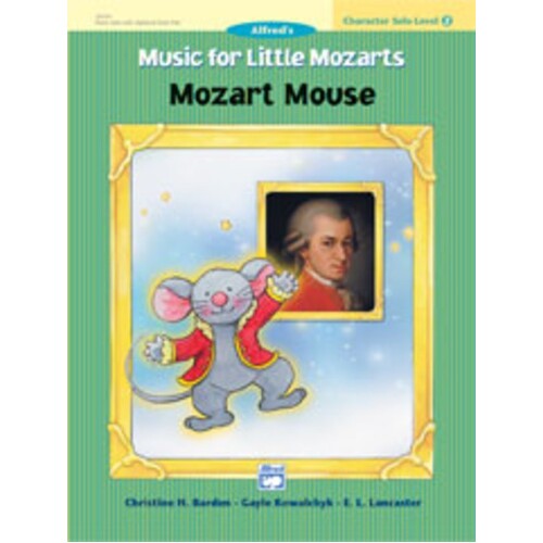Mozart Mouse Character Piano Solo Level 2 (Sheet Music) Book