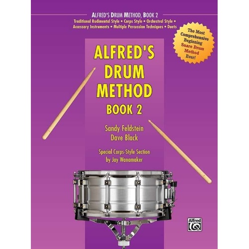 Alfred's Drum Method Book 2 by Dave Black & Sandy Feldstein