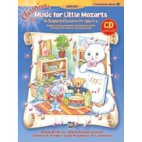 Classroom Music For Little Mozarts 2 Book/CD