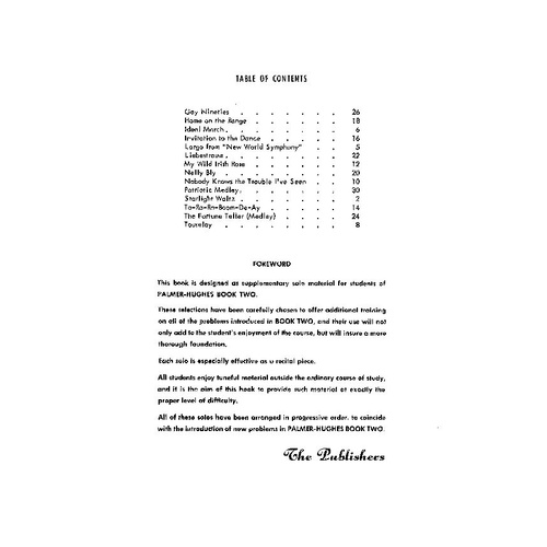 Palmer-Hughes Accordion Recital Book 2