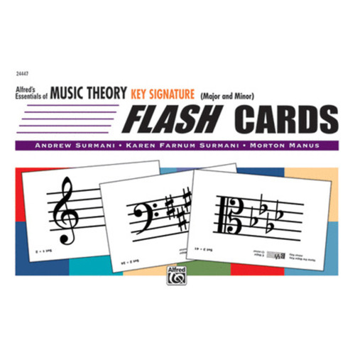 Flash Cards Key Signature Major And Minor