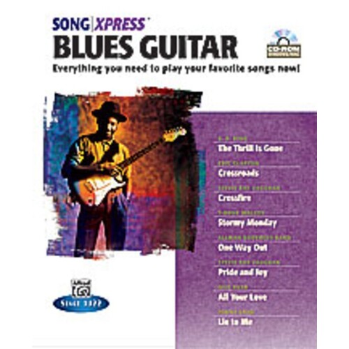 Songxpress Blues Guitar CD Rom Book