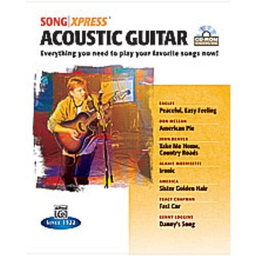 Songxpress Acoustic Guitar CD Rom