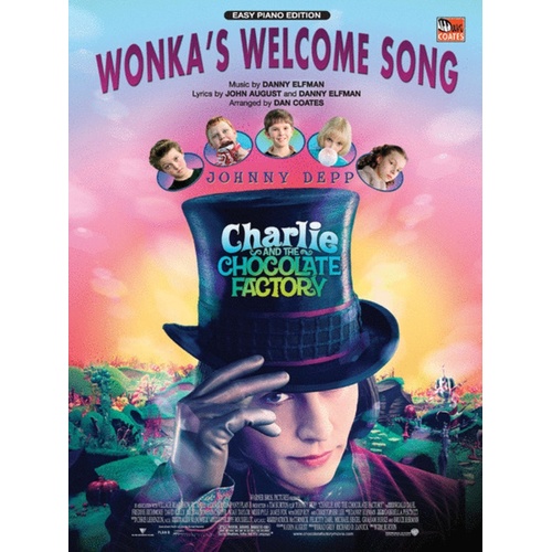 Wonkas Welcome Song Single Sheet