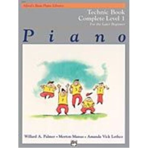 Alfred's Basic Piano Technic Level 1 Comp (Softcover Book)