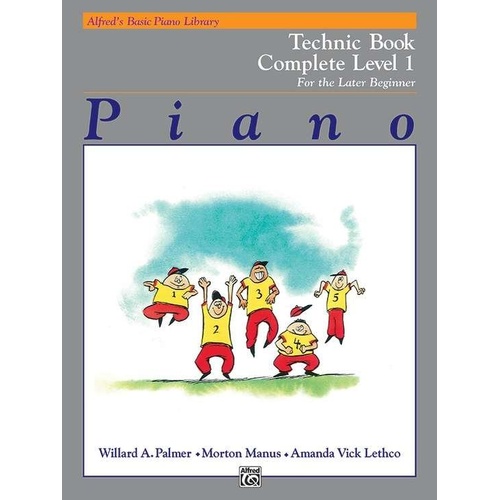 Alfred's Basic Piano Library Technic Book Complete Level 1 (1A/1B)