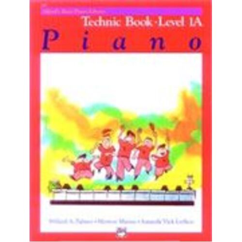Alfred's Basic Piano Technic Level 1A (Softcover Book)