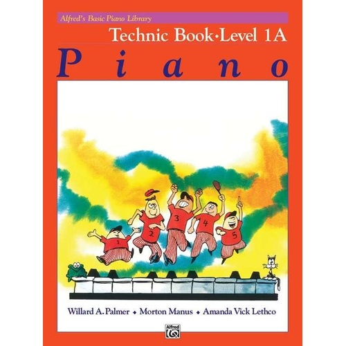 Alfred's Basic Piano Library Technic Book Level 1A