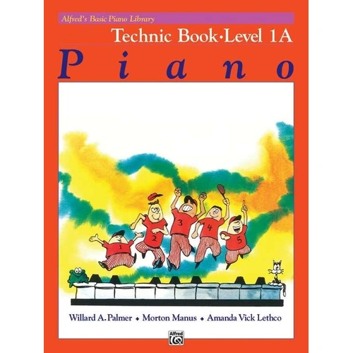 Alfred's Basic Piano Library Technic Book Level 1A