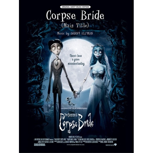 Corpse Bride Main Title Single Sheet
