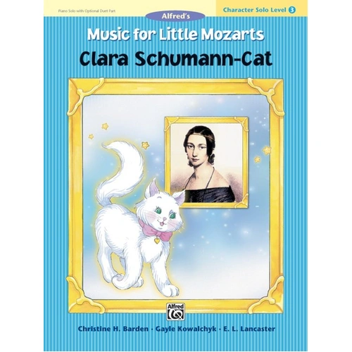Clara Schumann Cat Character Piano Solo Level 3 (Sheet Music) Book