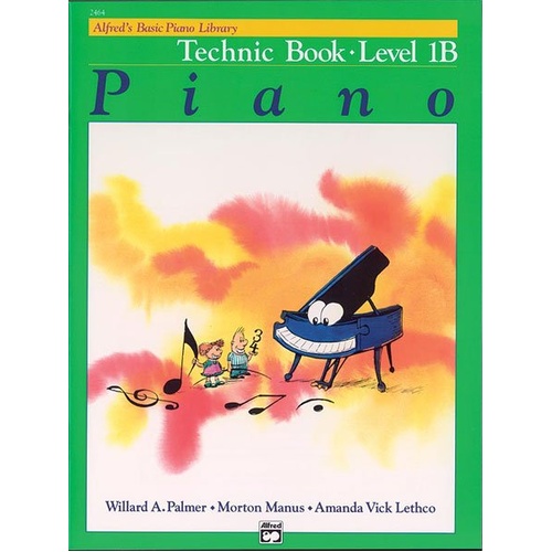 Alfred's Basic Piano Library Technic Book Level 1B
