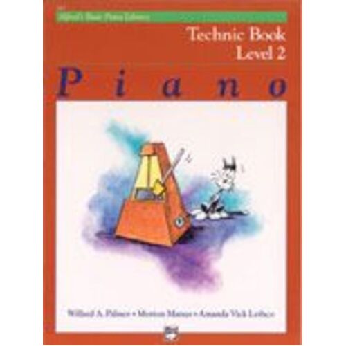 Alfred's Basic Piano Technic Level 2 (Softcover Book)
