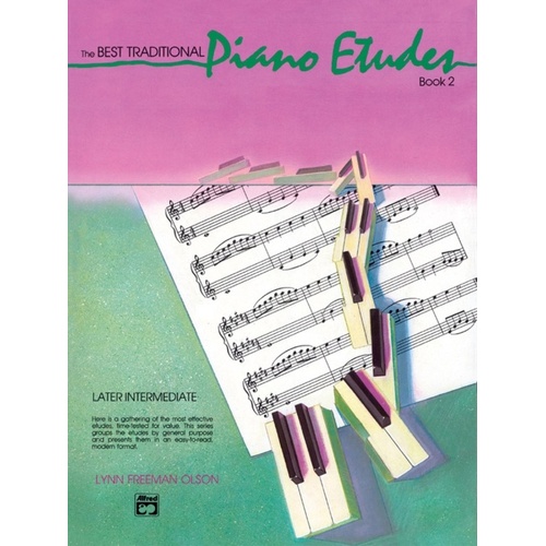 Best Traditional Piano Etudes Book 2 Ed Olson Book