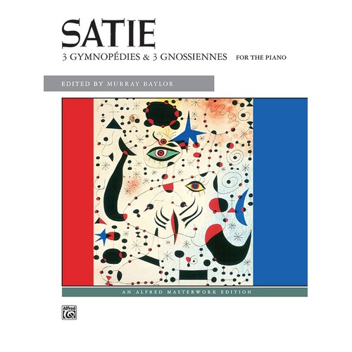 Satie - 3 Gymnopedies & 3 Gnossiennes for Piano, Alfred Masterwork Edition, 24 Pages