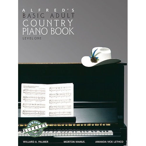 Alfred's Basic Adult Piano Course Country Piano Book 1