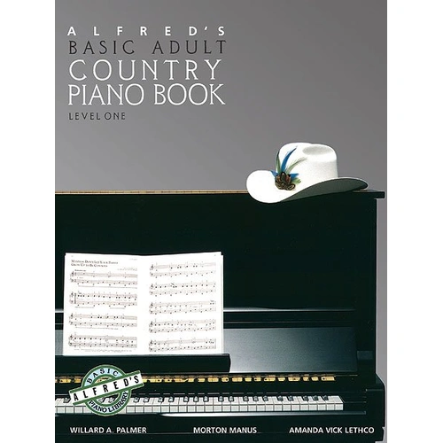 Alfred's Basic Adult Piano Course Country Piano Book 1