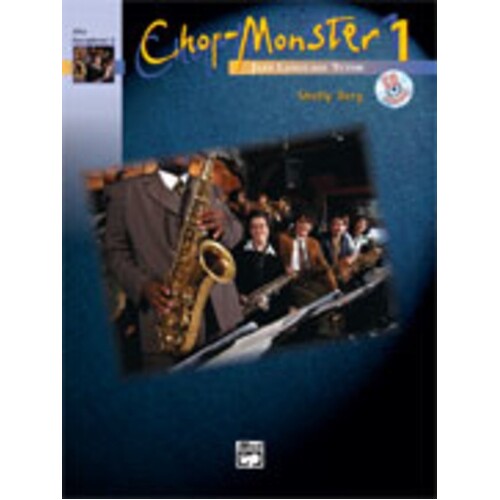 Chop Monster 1 Alto Sax 2 Book/CD Book