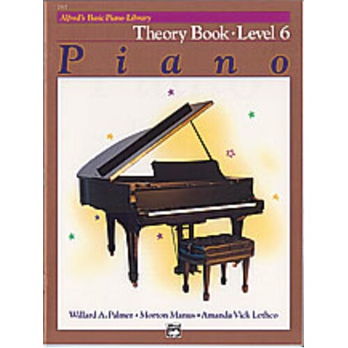 Alfred's Basic Piano Theory Level 6 (Softcover Book)