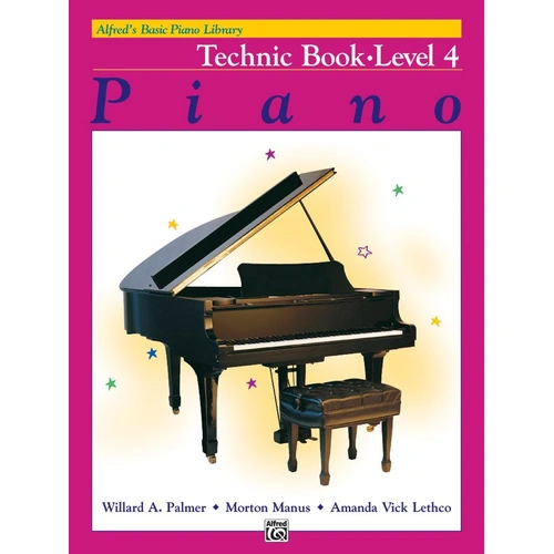 Alfred's Basic Piano Library Technic Book Level 4