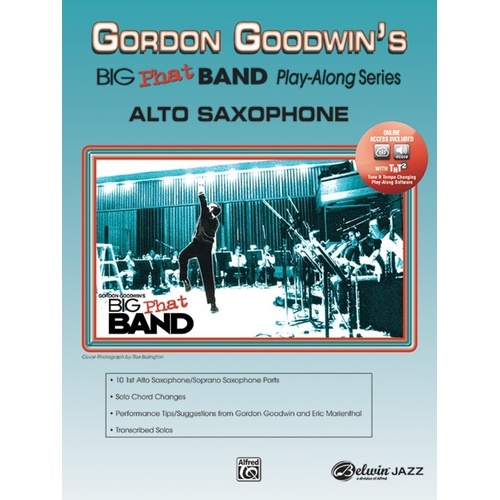 Big Phat Band Playalong Alto Saxophone Book/CD Book
