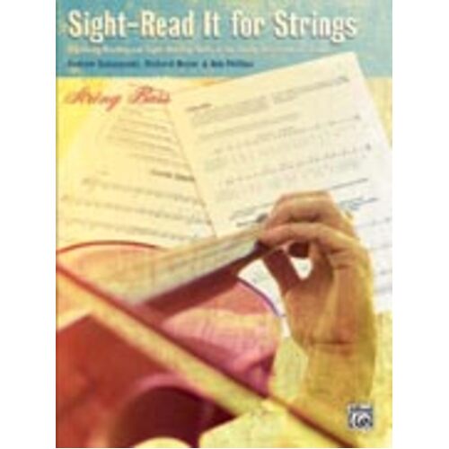 Sight Read It For Strings String Bass Book