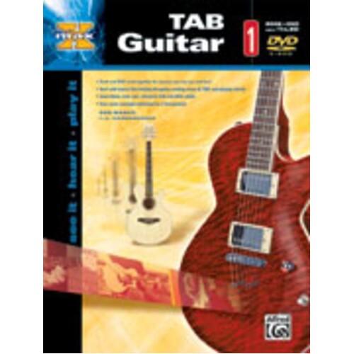 Max Guitar TAB Book 1 Book DVD Guitar Book