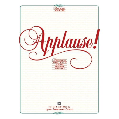 Applause Book 1: Impressive Piano Solos by Ed Olson