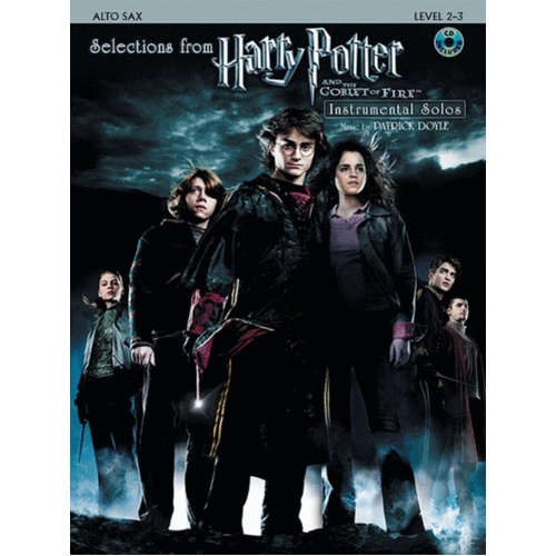 Harry Potter Goblet Of Fire Alto Sax Book/CD Book