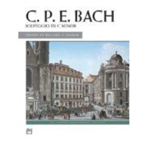 Solfeggio in C Minor for Piano by CPE Bach, Alfred Masterwork Edition, 4 Pages