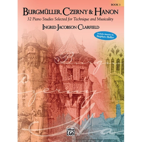 Burgmuller Czerny and Hanon Piano Studies Book 3