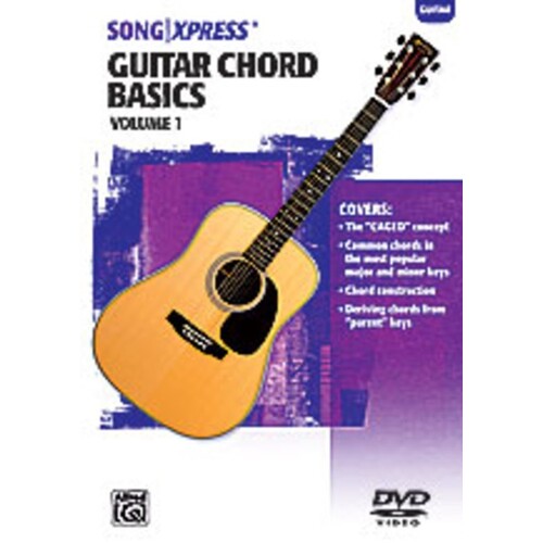 Songxpress Guitar Chord Basics Vol 1 DVD Book