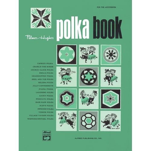 Palmer-Hughes Accordion Course Polka Book by Bill Hughes and Willard A. Palmer, 52 pages, Alfred Music