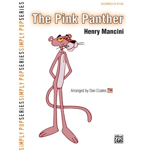 Pink Panther Theme Easy Piano Arr Coates Book